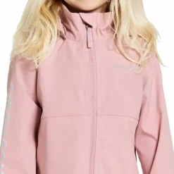 Didriksons Kids' Hallon Jacket Soft Pink