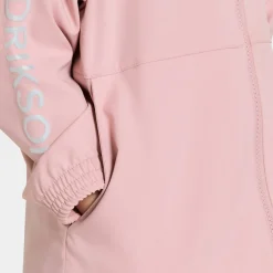 Didriksons Kids' Hallon Jacket Soft Pink