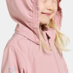 Didriksons Kids' Hallon Jacket Soft Pink