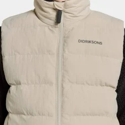 Didriksons Kids' Kilo Vest Clay Beige