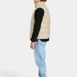 Didriksons Kids' Kilo Vest Clay Beige