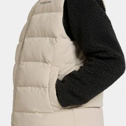 Didriksons Kids' Kilo Vest Clay Beige