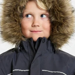 Didriksons Kids' Kure Parka 6 Navy