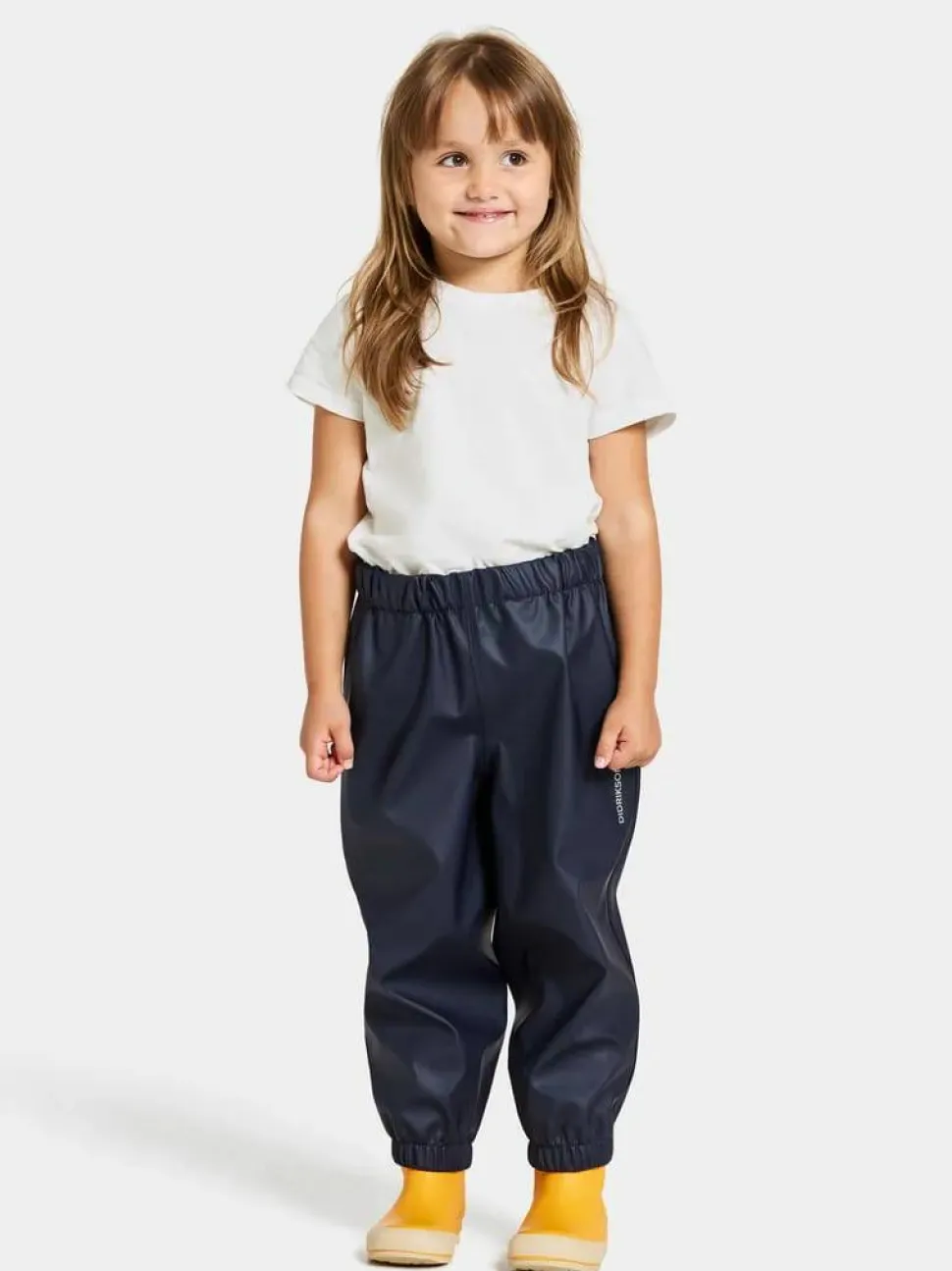 Didriksons Kids' Midjeman Pants 7 Navy