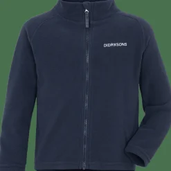 Didriksons Kids' Monte Full Zip 10 Navy