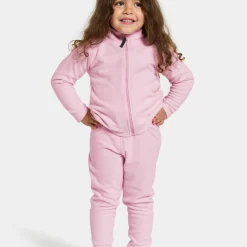 Didriksons Kids' Monte Full Zip 10 Orchid Pink