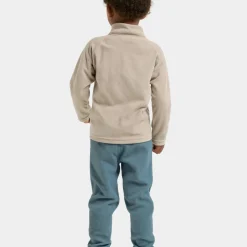 Didriksons Kids' Monte Full Zip 10 Beach Beige