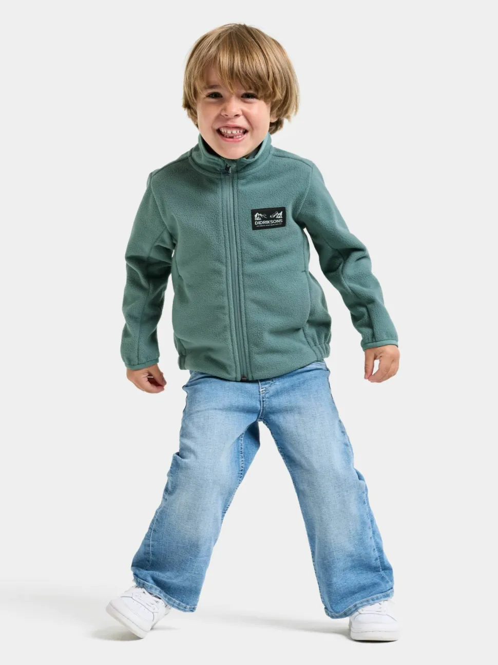 Didriksons Kids' Muskot Jacket Factory Blue