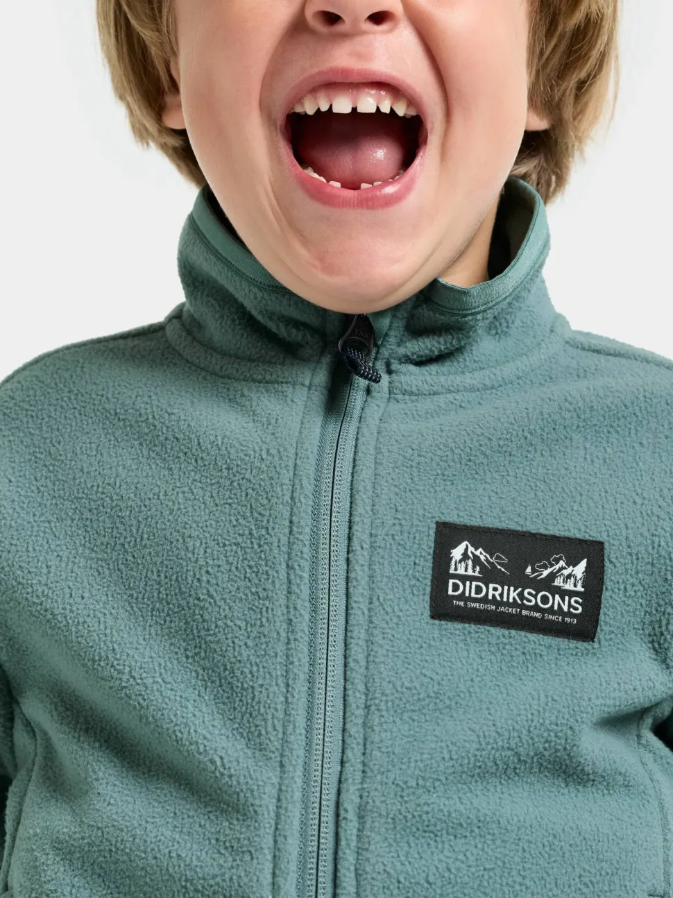 Didriksons Kids' Muskot Jacket Factory Blue