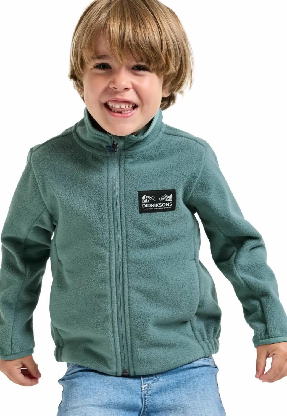 Didriksons Kids' Muskot Jacket Factory Blue