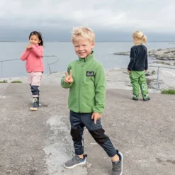 Didriksons Kids' Muskot Jacket Algae Green