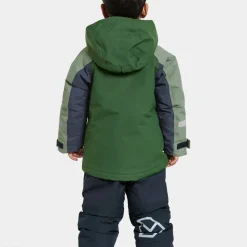 Didriksons Kids' Neptun Jacket 4 Pine Green