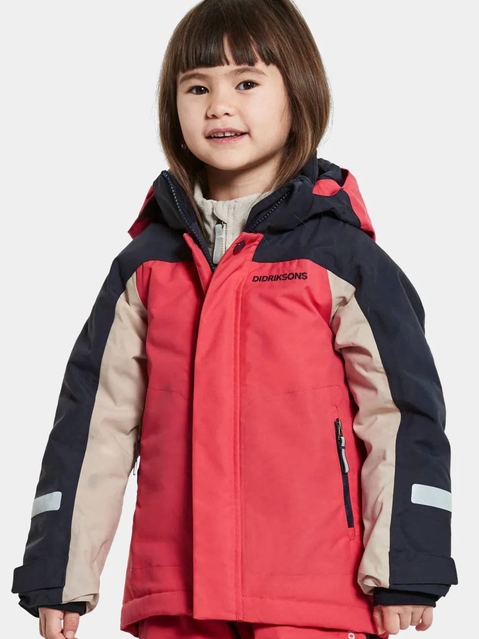 Didriksons Kids' Neptun Jacket Modern Pink