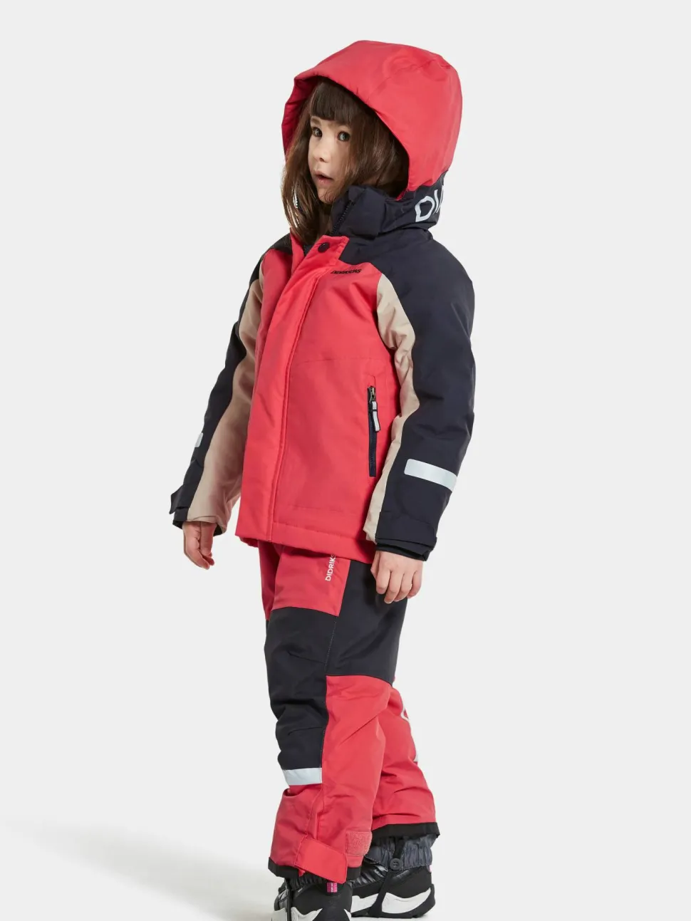 Didriksons Kids' Neptun Jacket Modern Pink