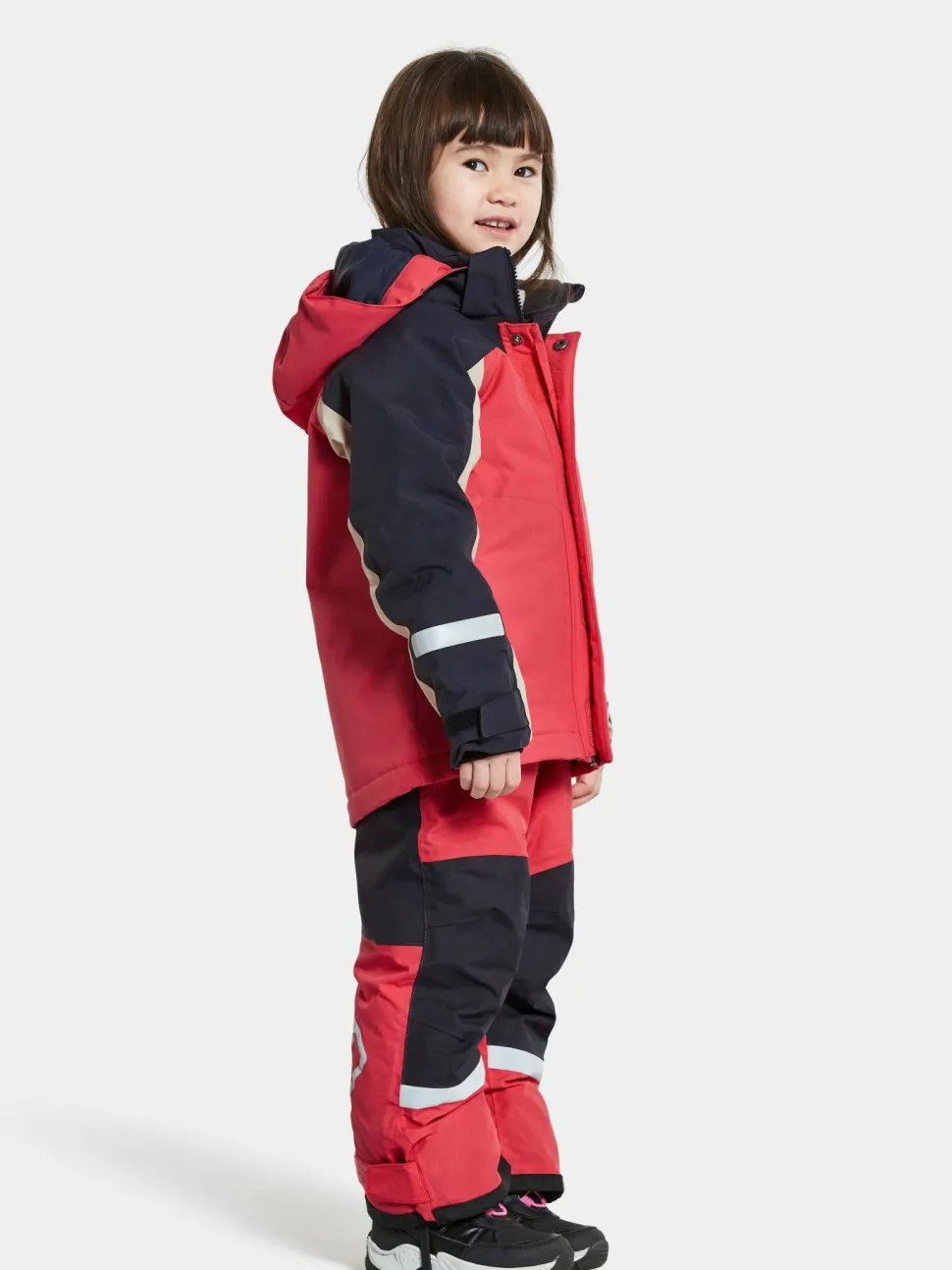 Didriksons Kids' Neptun Jacket Modern Pink