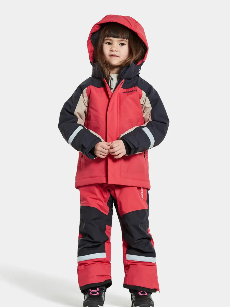 Didriksons Kids' Neptun Jacket Modern Pink