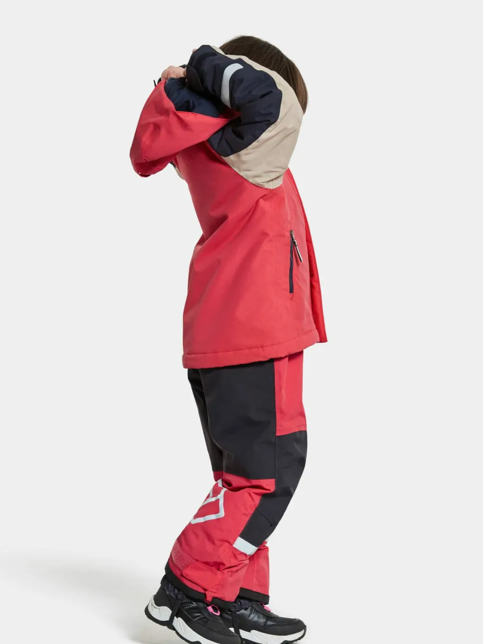 Didriksons Kids' Neptun Jacket Modern Pink