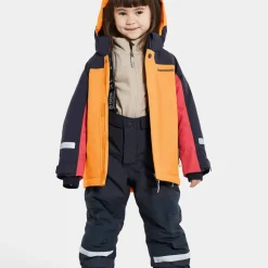 Didriksons Kids' Neptun Jacket Fire Yellow