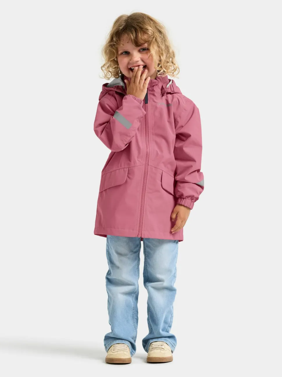 Didriksons Kids' Norma Jacket 3 Heather Pink