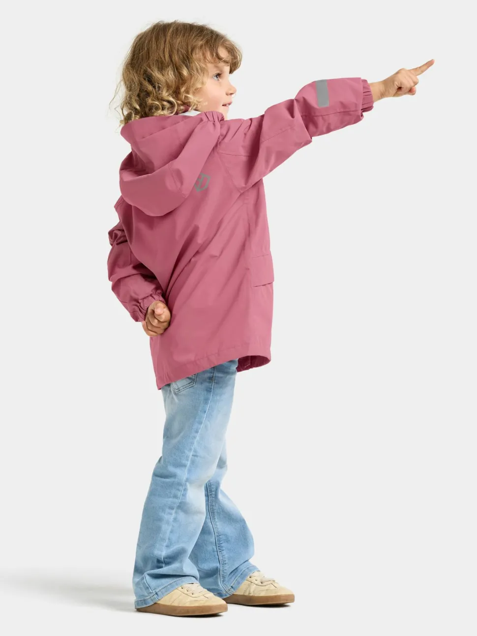 Didriksons Kids' Norma Jacket 3 Heather Pink