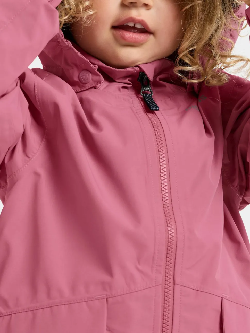 Didriksons Kids' Norma Jacket 3 Heather Pink