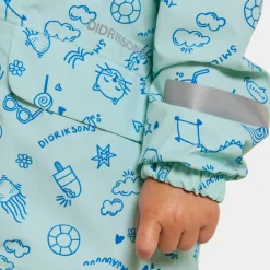 Didriksons Kids' Norma Printed Jacket 3 Doodle Pale Mint