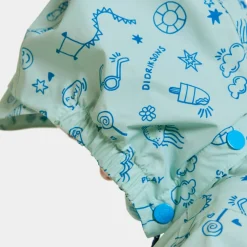 Didriksons Kids' Norma Printed Jacket 3 Doodle Pale Mint