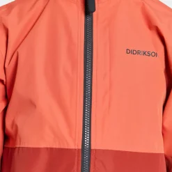 Didriksons Kids' Piko Jacket 8 Light Mars Red