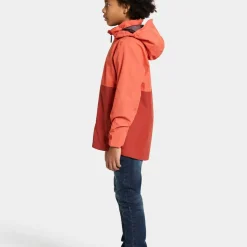 Didriksons Kids' Piko Jacket 8 Light Mars Red