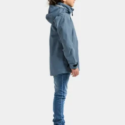 Didriksons Kids' Piko Jacket 9 Blue Fog