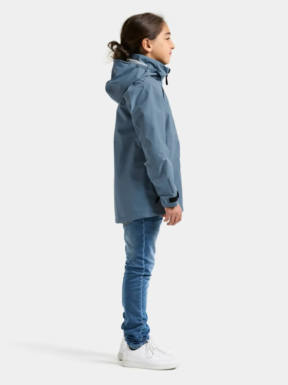 Didriksons Kids' Piko Jacket 9 Blue Fog