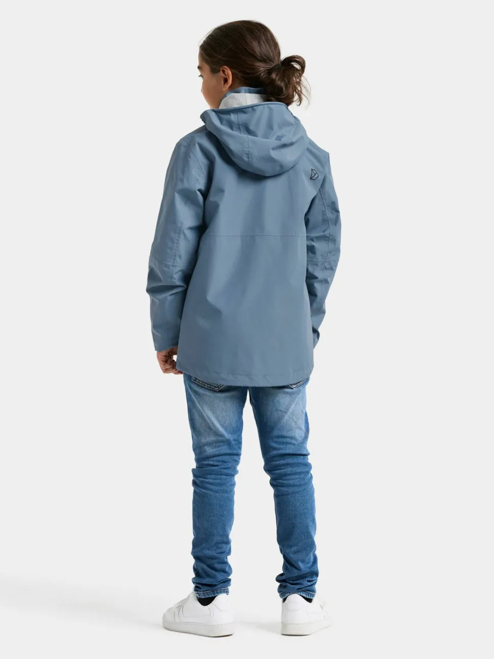 Didriksons Kids' Piko Jacket 9 Blue Fog
