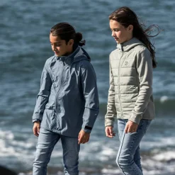 Didriksons Kids' Piko Jacket 9 Blue Fog