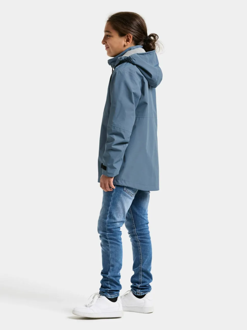 Didriksons Kids' Piko Jacket 9 Blue Fog