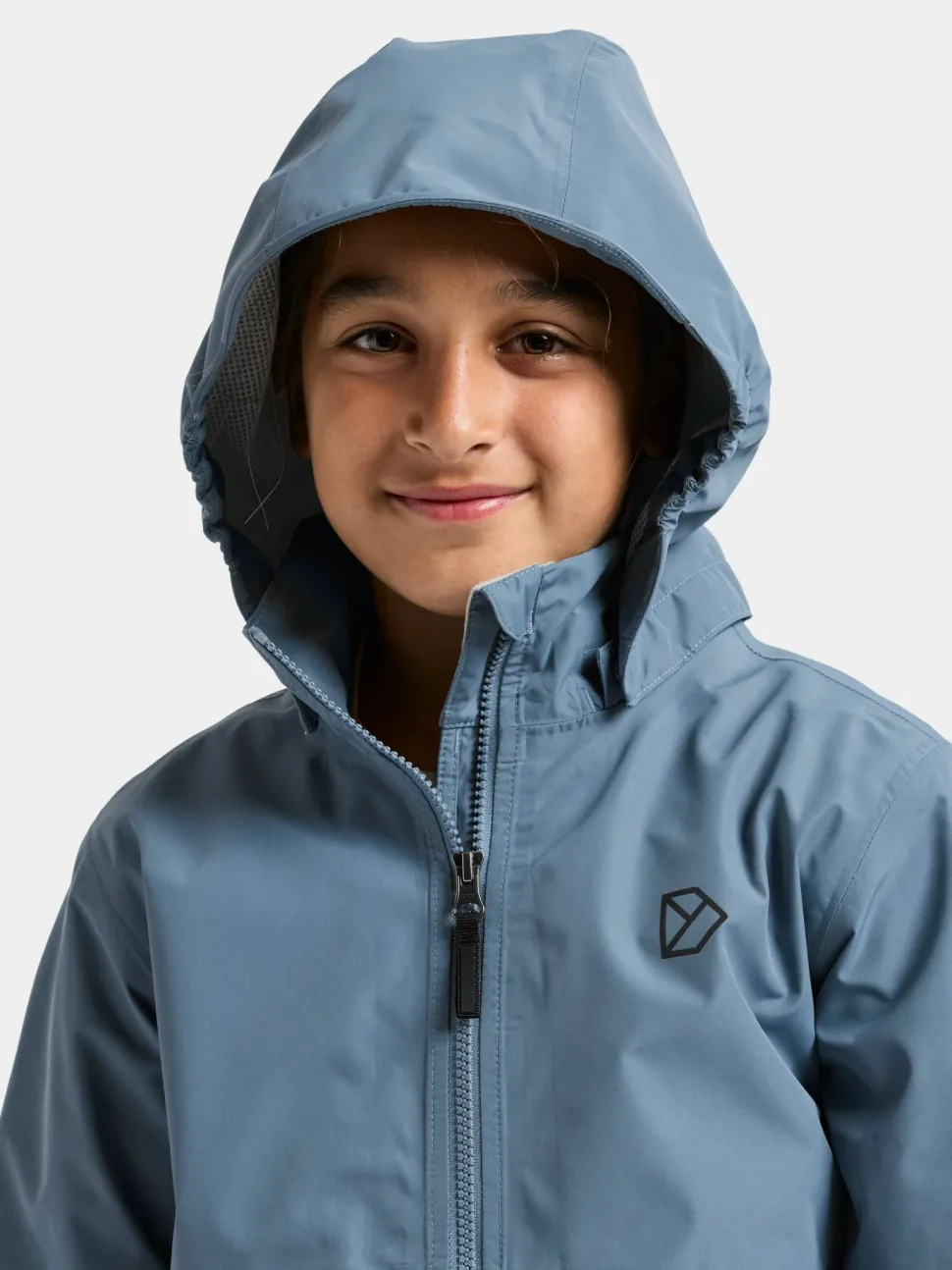 Didriksons Kids' Piko Jacket 9 Blue Fog