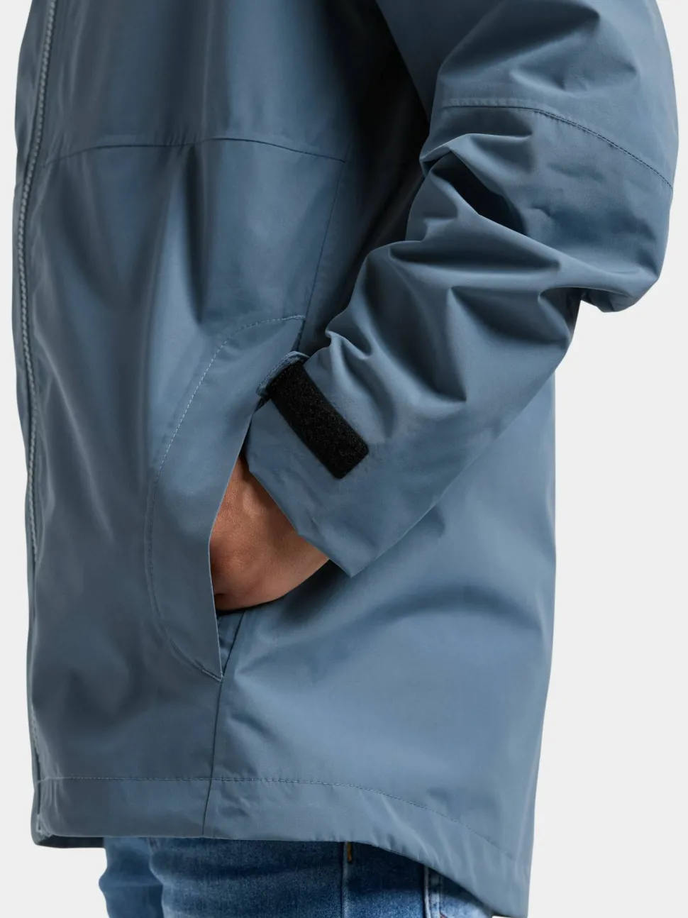 Didriksons Kids' Piko Jacket 9 Blue Fog