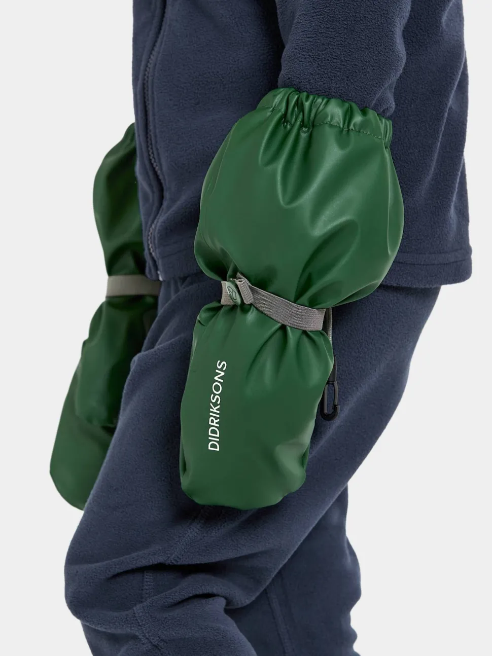 Didriksons Kids' Pileglove 8 Pine Green