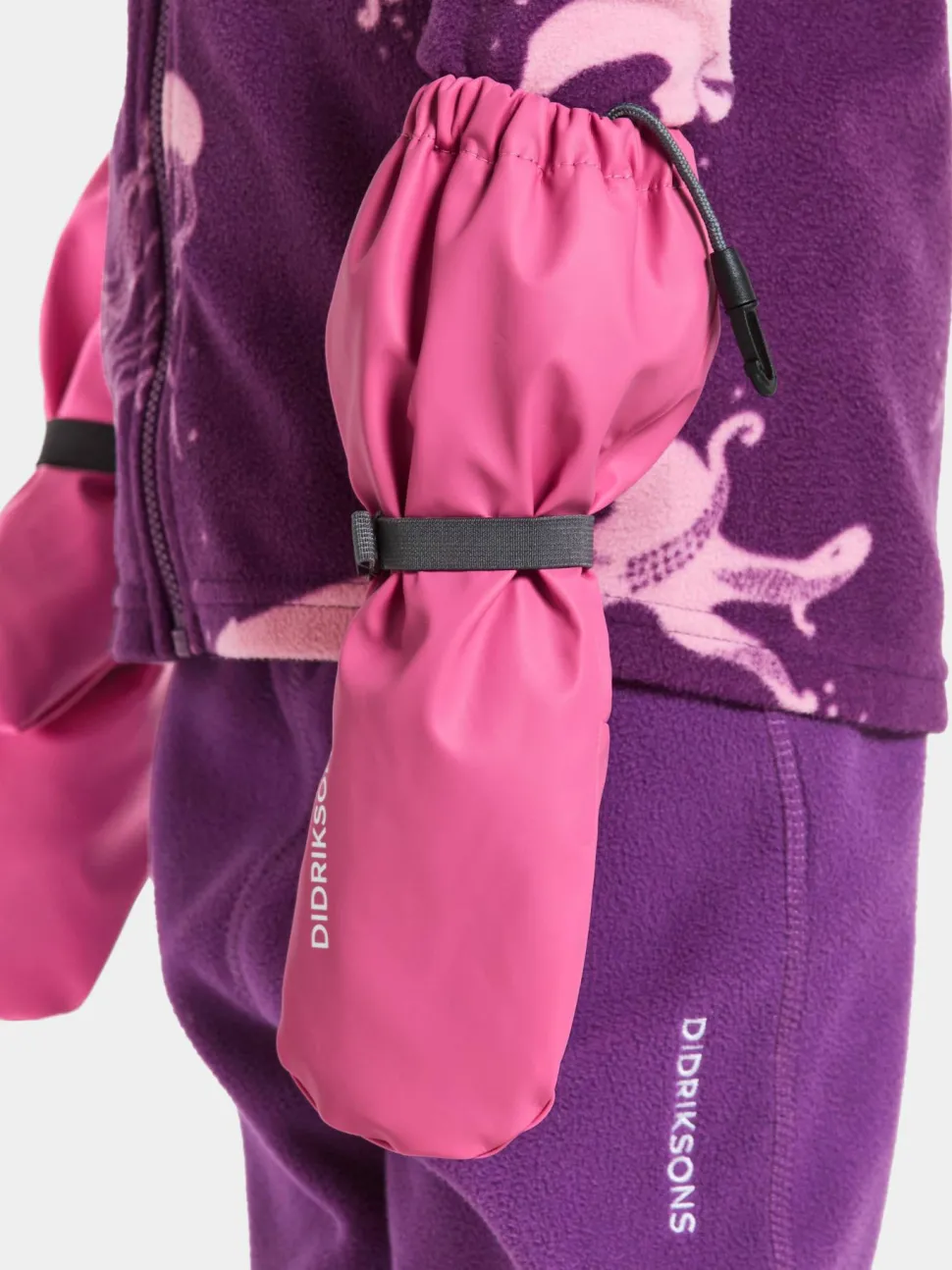 Didriksons Kids' Pileglove 8 Sweet Pink