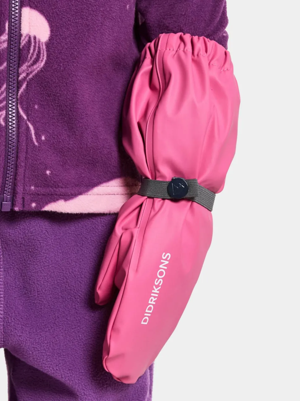 Didriksons Kids' Pileglove 8 Sweet Pink