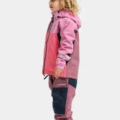 Didriksons Kids' Pilvi Jacket 2 Heather Pink