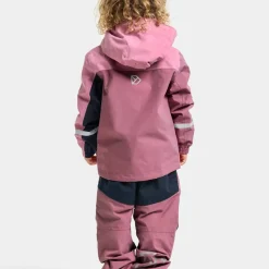 Didriksons Kids' Pilvi Jacket 2 Heather Pink