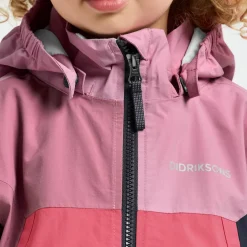 Didriksons Kids' Pilvi Jacket 2 Heather Pink