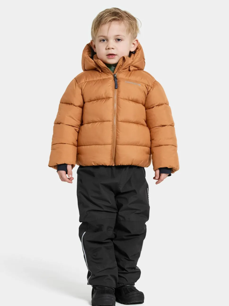 Didriksons Kids' Roxen Jacket Almond Tree