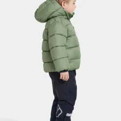 Didriksons Kids' Roxen Jacket Light Moss