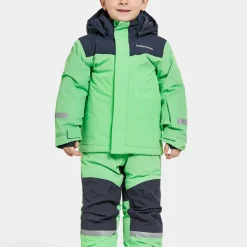 Didriksons Kids' Skare Set Dusty Lime