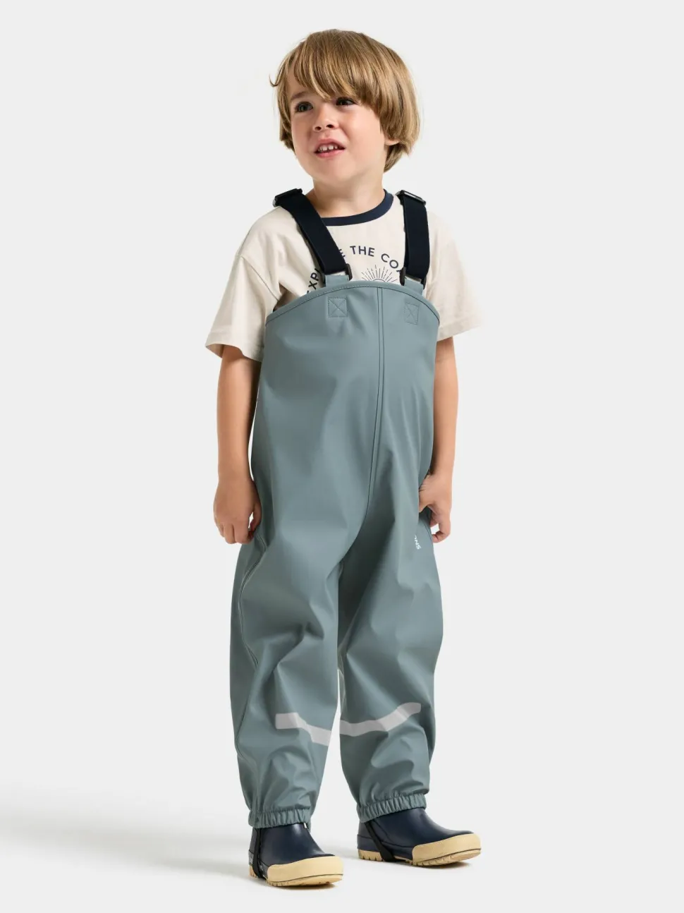 Didriksons Kids' Slaskeman Set 4 Ocean Mint
