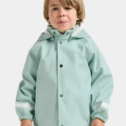 Didriksons Kids' Slaskeman Set 4 Ocean Mint