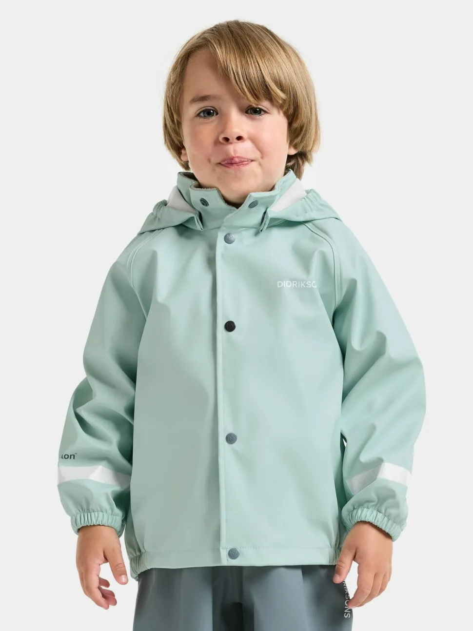 Didriksons Kids' Slaskeman Set 4 Ocean Mint