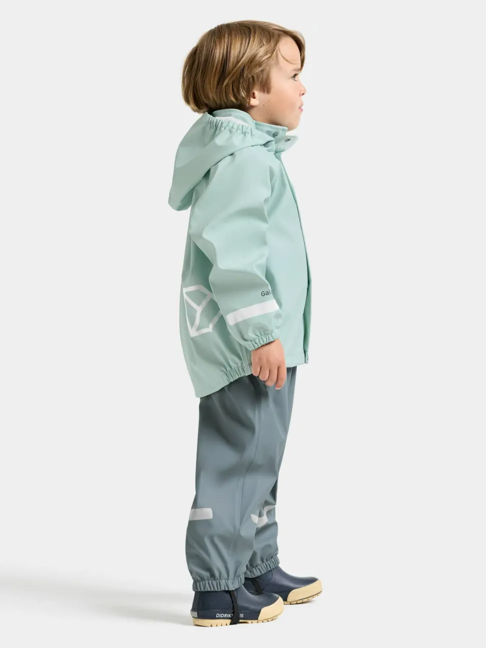 Didriksons Kids' Slaskeman Set 4 Ocean Mint