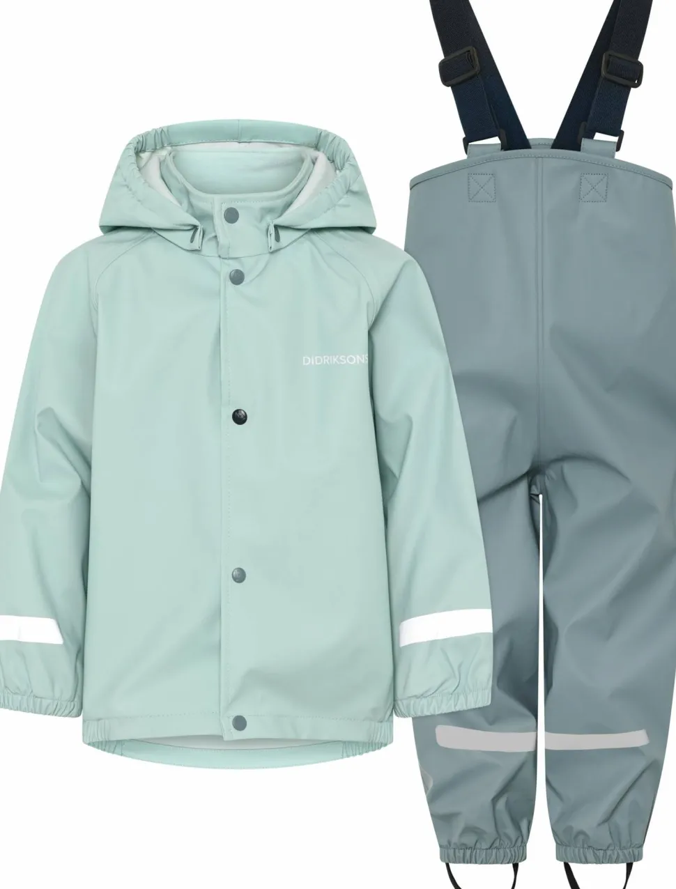 Didriksons Kids' Slaskeman Set 4 Ocean Mint